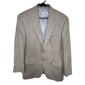 Men’s Vintage University Polo Ralph Lauren Button Up Tan Blazer